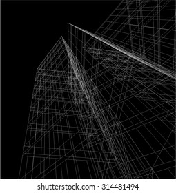 Architecture building. Design background