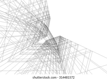 Architecture building. Design background