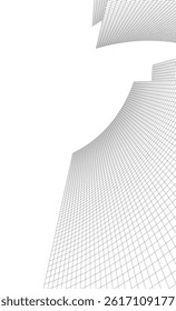 Architecture building. Design background vector illustration