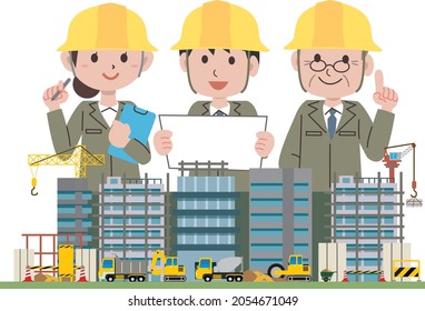 Architecture, building design, construction, image illustration
