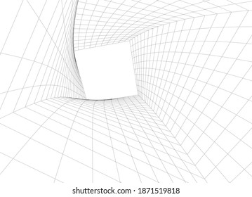 architecture building design vector 3d illustration