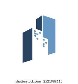 Architecture Building Icon Vector Logo Template