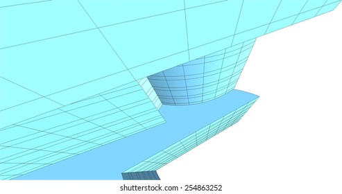 architecture building sketch