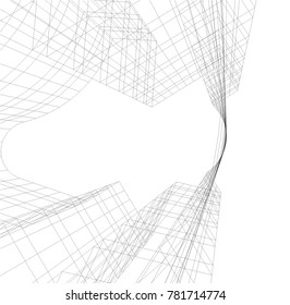 architecture building vector