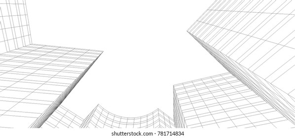 architecture building vector