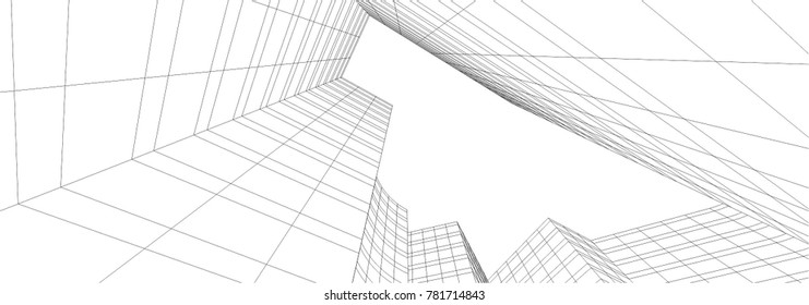 architecture building vector