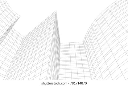 architecture building vector