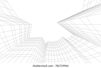 architecture building vector