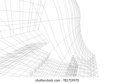 architecture building vector