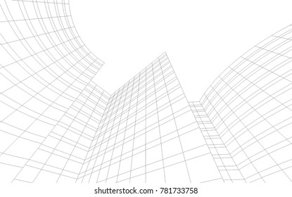 architecture building vector