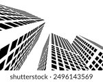 architecture building vector 3d illustration