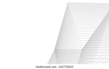 architecture building vector 3d illustration 