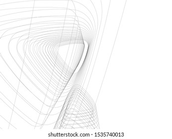 architecture building vector 3d illustration 