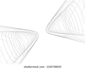 architecture building vector 3d illustration 