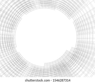 architecture building, vector 3d illustration 