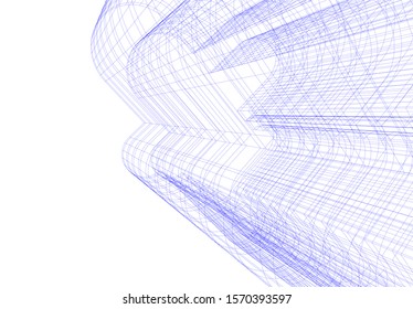 architecture building vector 3d illustration 