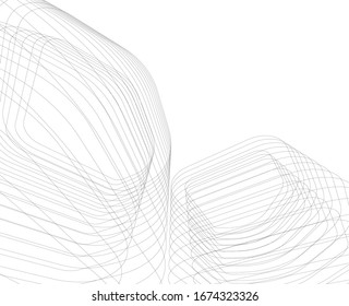 architecture building vector 3d illustration 