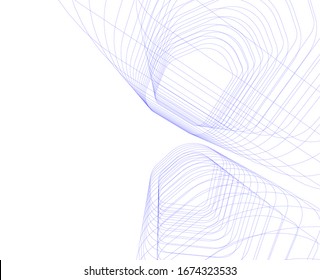 arquitectura construcción vectorial 3d ilustración 