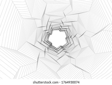 architecture building vector 3d illustration 