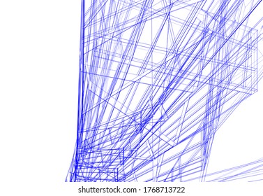 ilustración 3d del vector de construcción de arquitectura 
