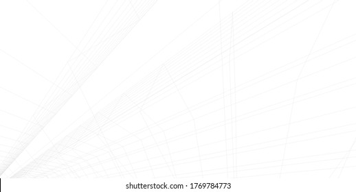 architecture building vector 3d illustration 