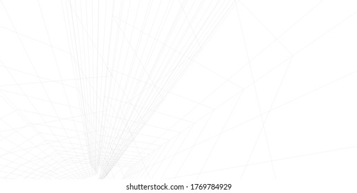 architecture building vector 3d illustration 