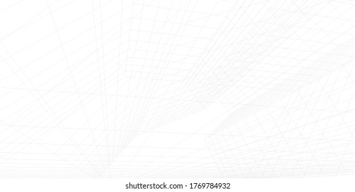 architecture building vector 3d illustration 