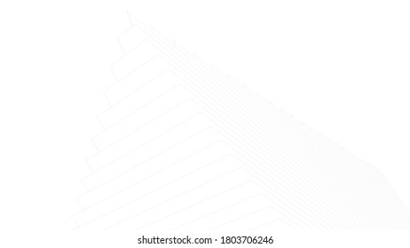 architecture building vector 3d illustration 