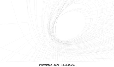 ilustración 3d del vector de construcción de arquitectura 