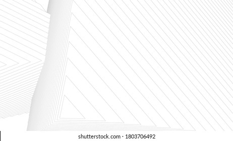 architecture building vector 3d illustration 