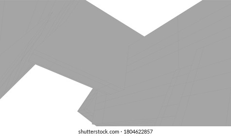 architecture building vector 3d illustration 
