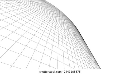 Architektur Gebäude Vektor 3D Illustration