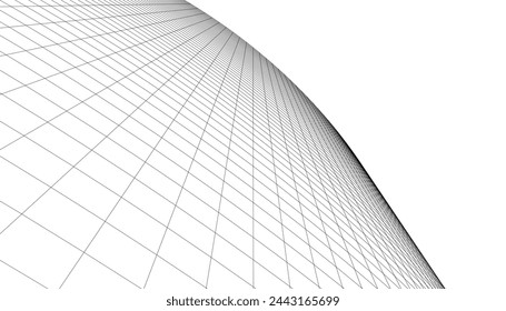 architecture building vector 3d illustration