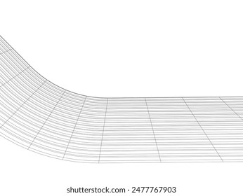 architecture building vector 3d illustration