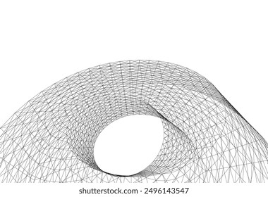 Architektur Gebäude Vektor 3d Illustration