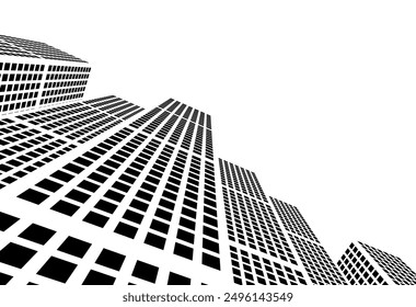 architecture building vector 3d illustration