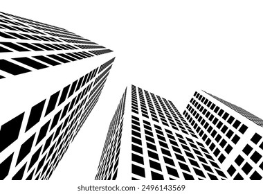 architecture building vector 3d illustration