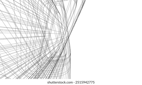 architecture building vector 3d rendering
