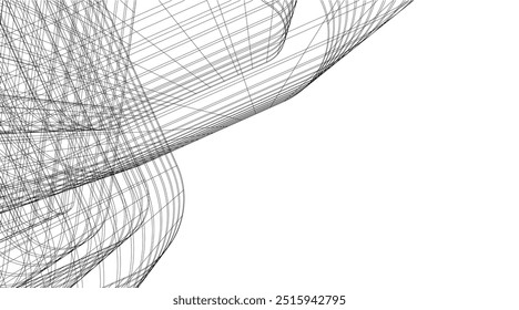 architecture building vector 3d rendering