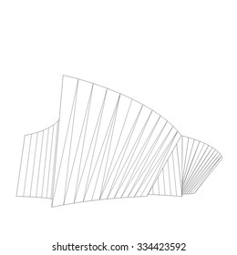 architecture building vector background