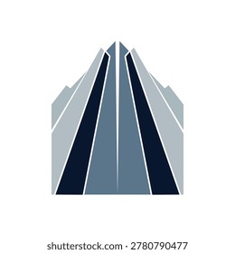 architecture building vector design isolated on whtie