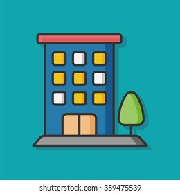 architecture building vector icon