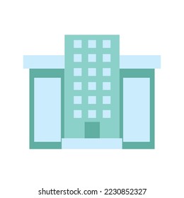 Ilustración de iconos de vectores de construcción de arquitectura 