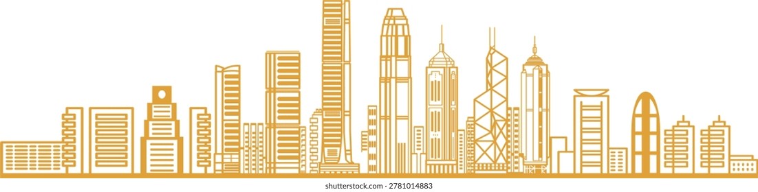 architecture building vector lineout design 
