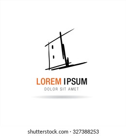 architecture logo images stock