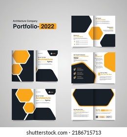 Architecture Company Portfolio Template Design 