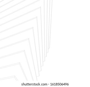architecture concept design vector illustration