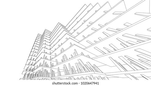 architecture construction 3d 