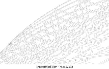 architecture construction 3d
