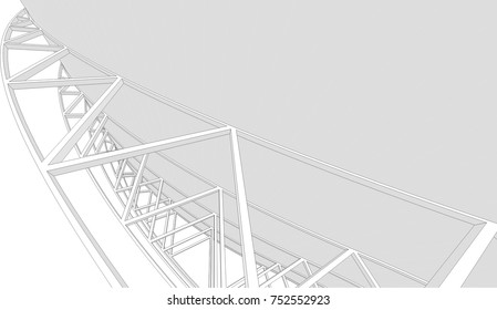 architecture construction 3d